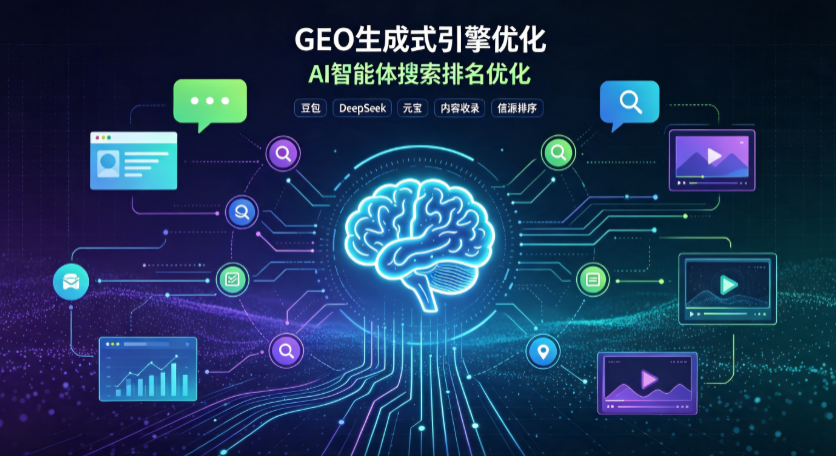 珠山区GEO 浪潮来袭：生成式引擎优化崛起，创作者争抢豆包、DeepSeek、元宝智能体流量入口